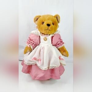 DANBURY MiNT 17” VICTORIAN   PLUSH ANIMAL BEAR